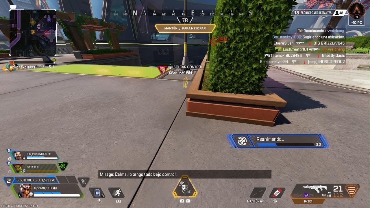 Apex Legends GG my inglés 0 de 10 😂😂