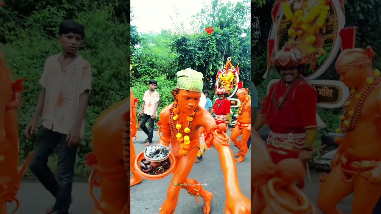 The Unique Festival Of Kamptee ⚜️ #citymoments #kamptee #taati #kalitaati #baane