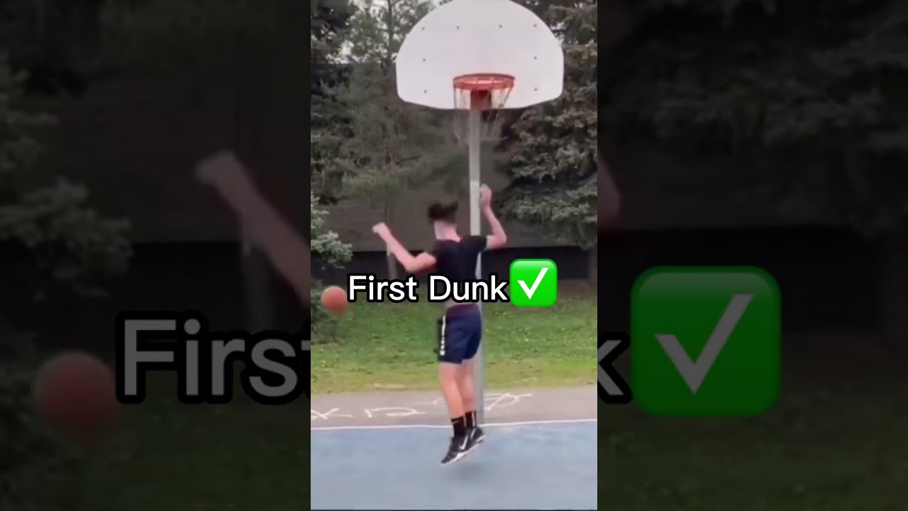 INSANE Dunk Transformation..#dunkademics #dunkprogress #dunk #fitness #athlete #sports #verticaljump