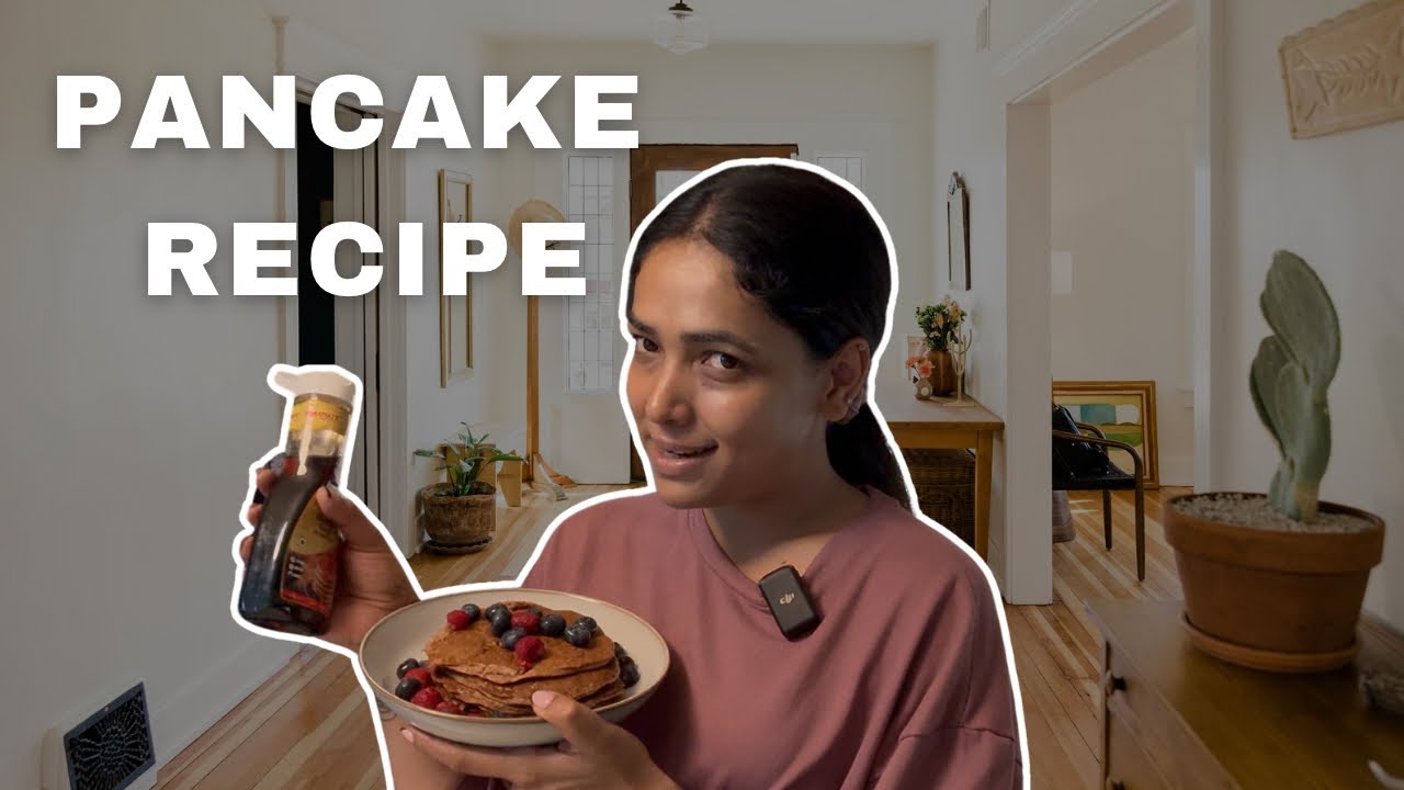 Pancake recipe || Healthy recipes Episode-02 || Anupama Anandkumar 