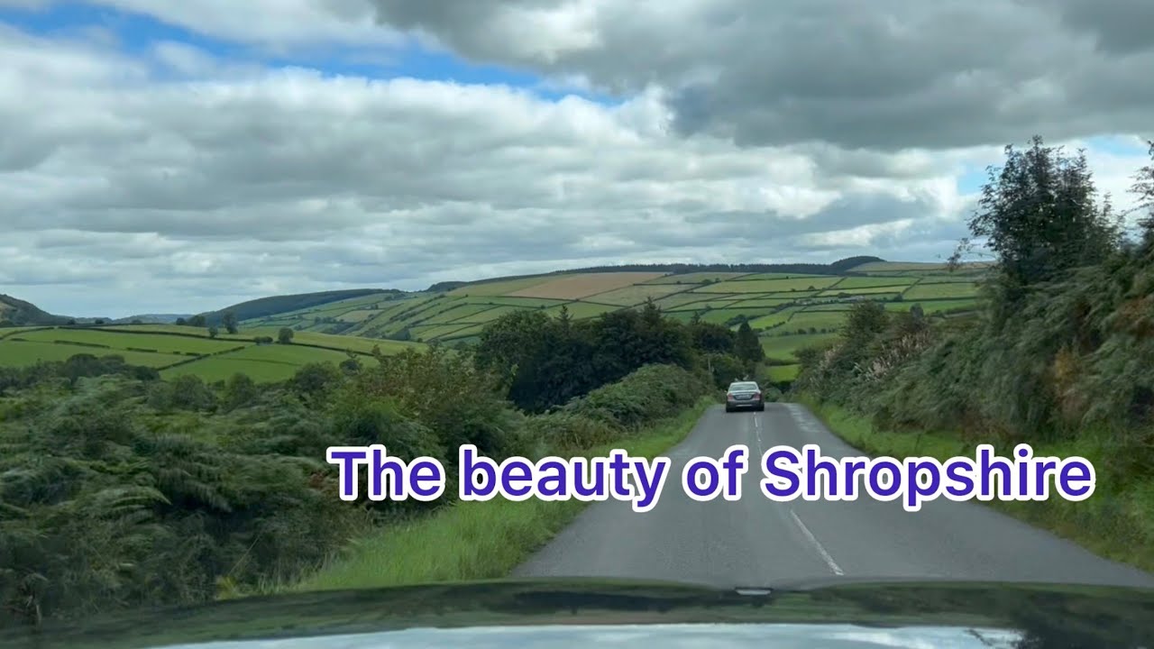 Let’s go for a drive from the little town of Clun to Knighton through gorgeous Shropshire scenery