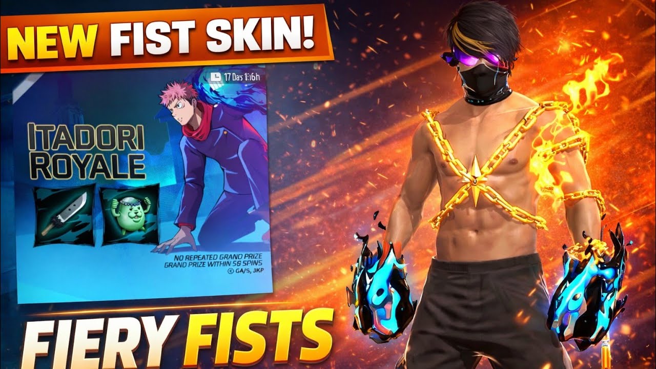FREE FIRE LIVE 🔥 নতুন ফিস্ট স্কিন স্পিন! আজকে হবেই লাকি স্পিন 😍