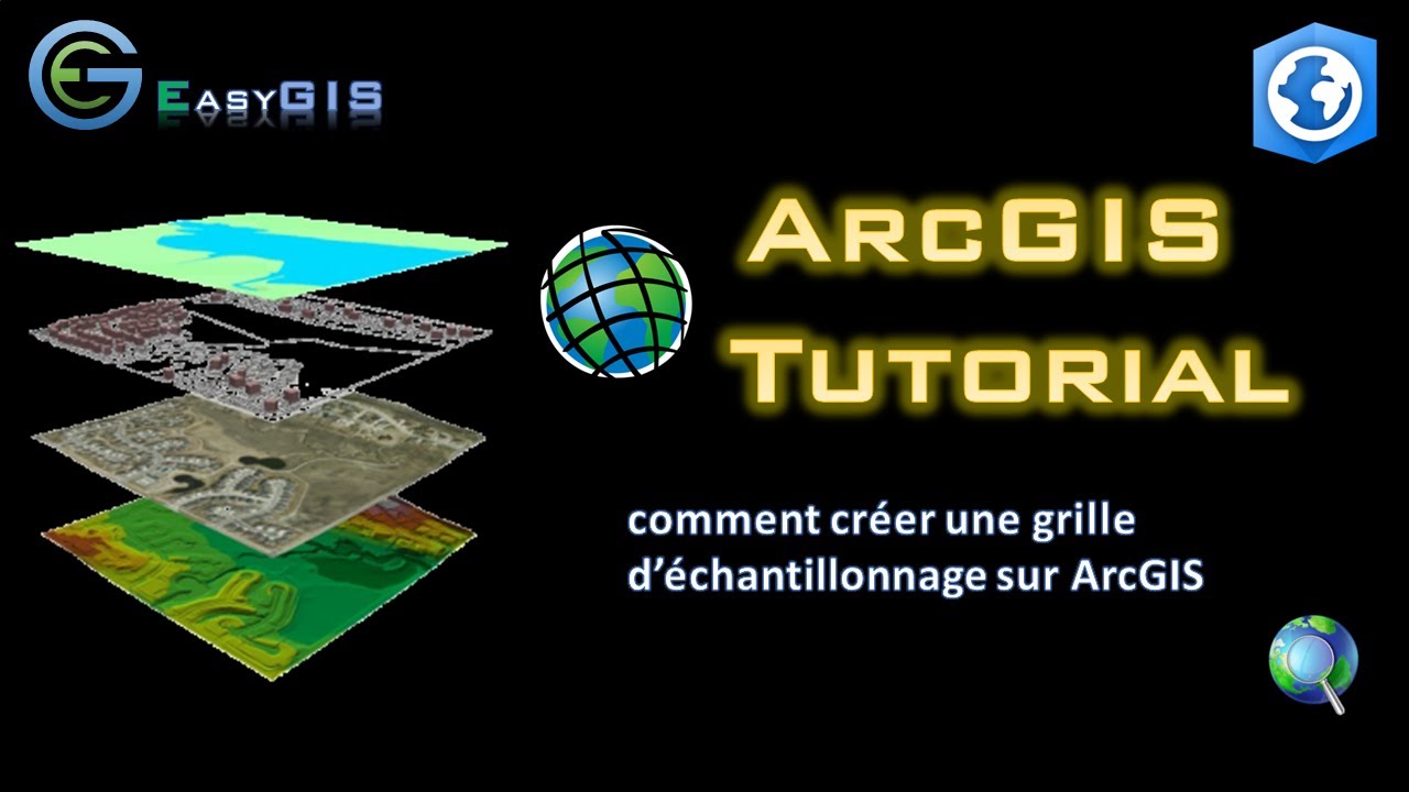 Comment créer une grille d'echantillonnage sur ArcGIS