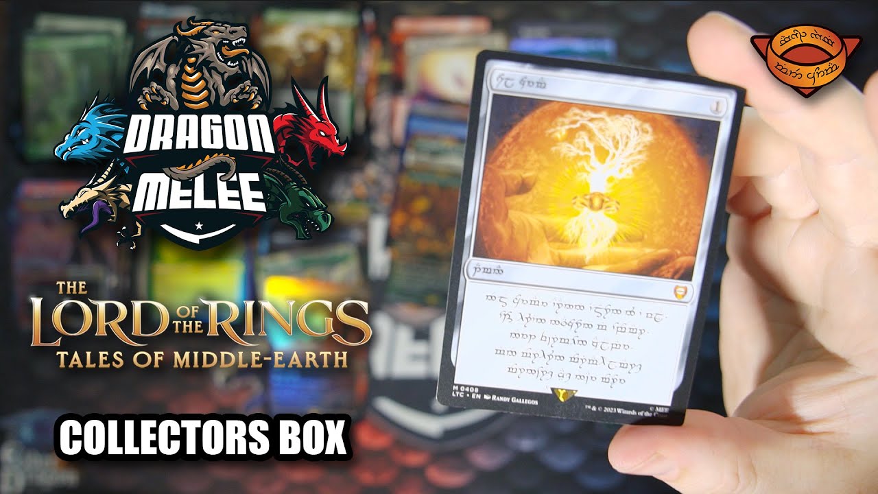 Dragon Melee Box Opening | The Lord of the Rings | Collector's Booster Box | Magic the Gathering