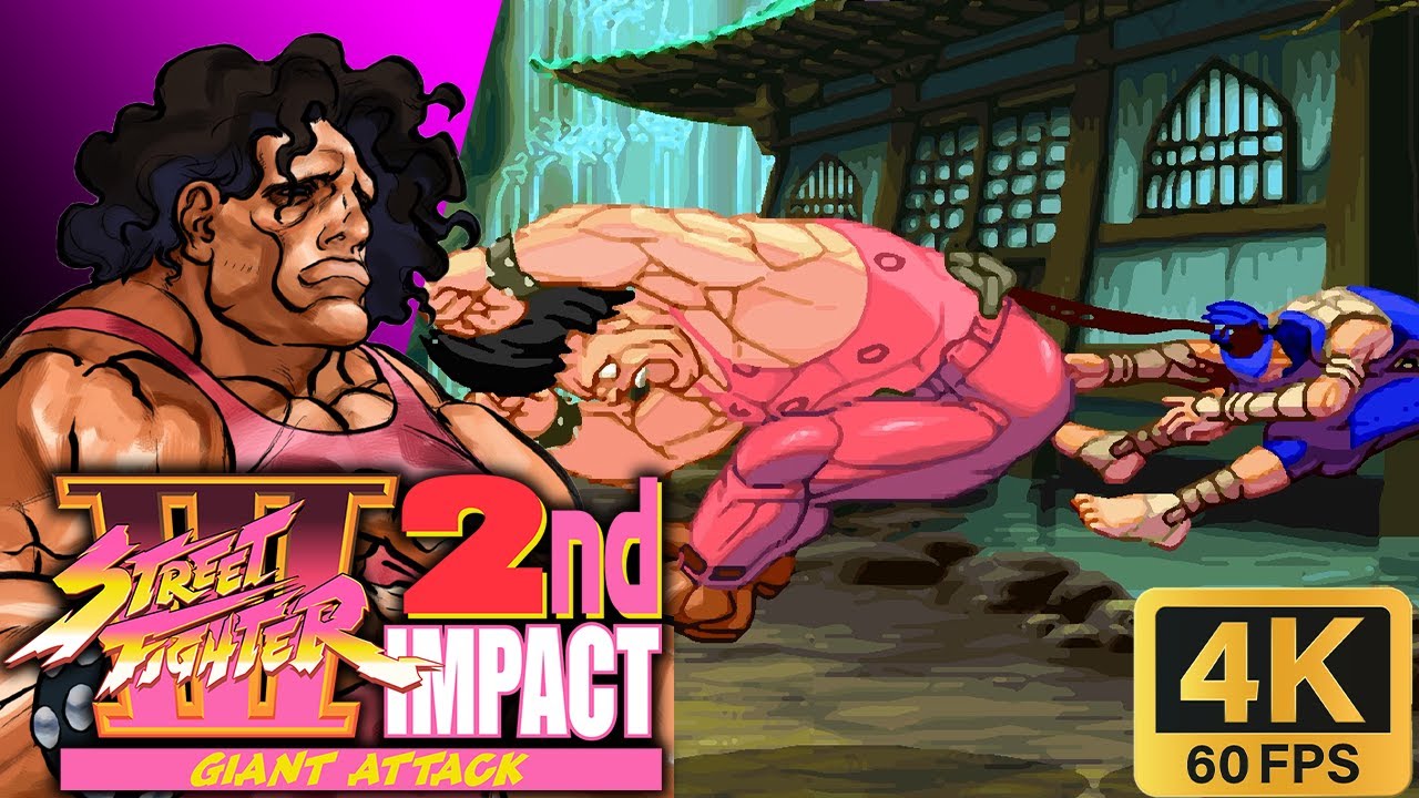 Street Fighter III: 2nd Impact - Hugo (Arcade / 1997) 4K 60FPS