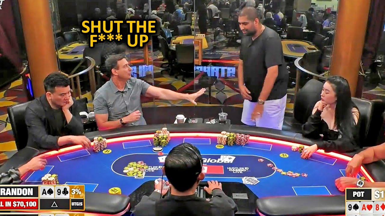 Nik Airball Can't Stop Interrupting After UNBELIEVABLE Runnout @Hustler Casino Live