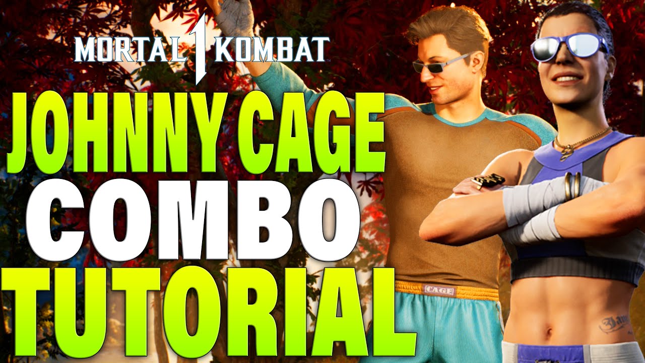 Комбо с Джонни Кейджем в Mortal Kombat 1 — MK1, руководство по комбо с Джонни Кейджем и Джанет Кейдж