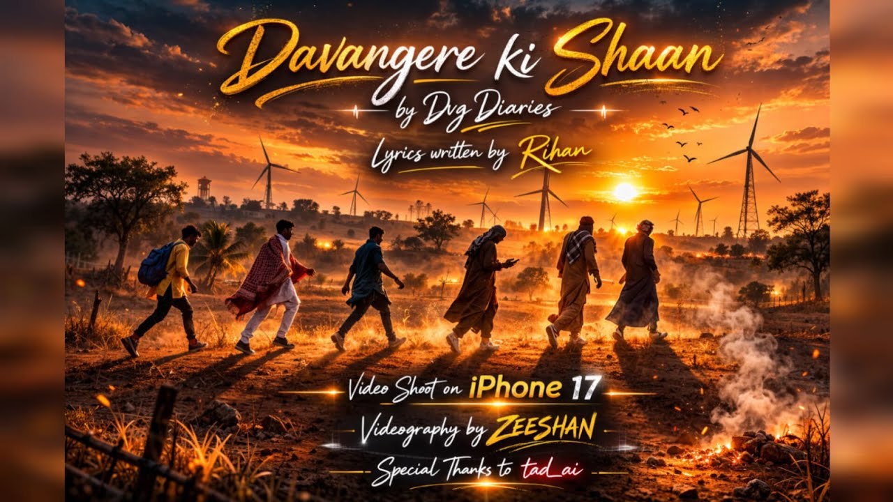 Official video Song | Davangere Ki Shaan | By Dvg Diaries #trendingvideo #trendingaudio 