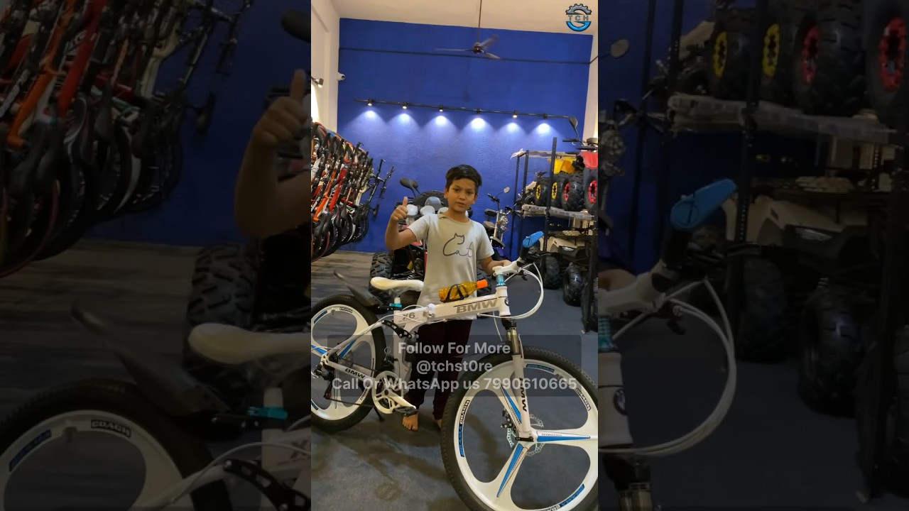 Happy Customer From Ahmedabad | BMW X6 Foldable Bicycle - 21 Shimano Gears 🔥 