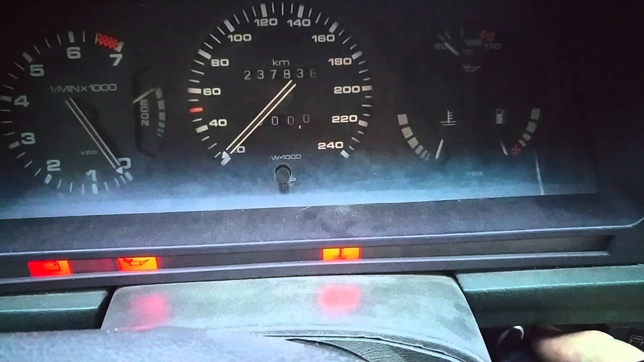 Audi 200 C2 typ 43 First  running after 20 years part.2