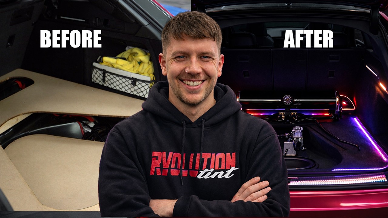 How to Build a DIY Car Boot with Air Suspension Ep.2