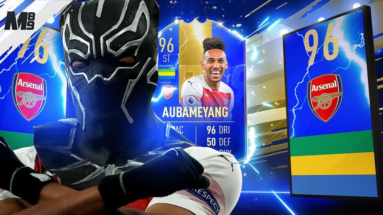 FIFA 19 TOTS AUBAMEYANG REVIEW | 96 TOTS AUBAMEYANG PLAYER REVIEW | FIFA 19 ULTIMATE TEAM
