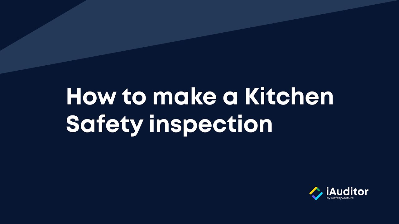 How to Make a Kitchen Safety Inspection