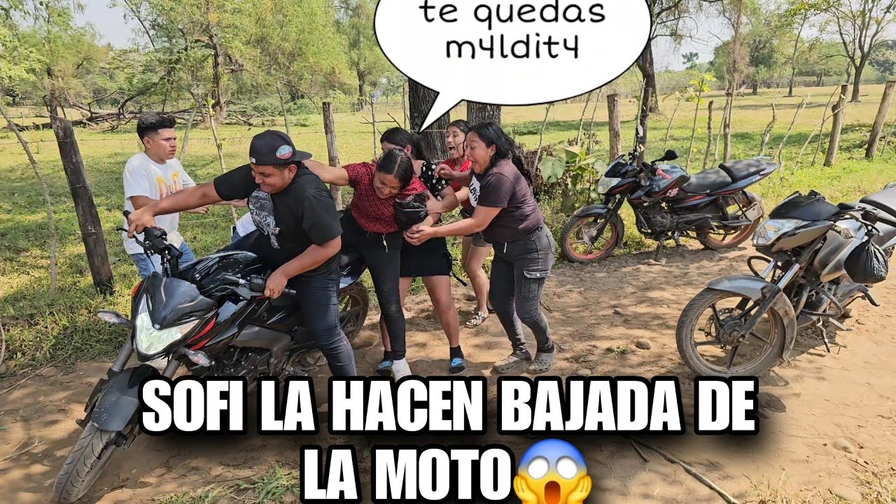 Santo Dios MELY Hizo Bajada A SOFI De La Moto😱 Todos Quedaron Boca Abierta Al Verla 😮 