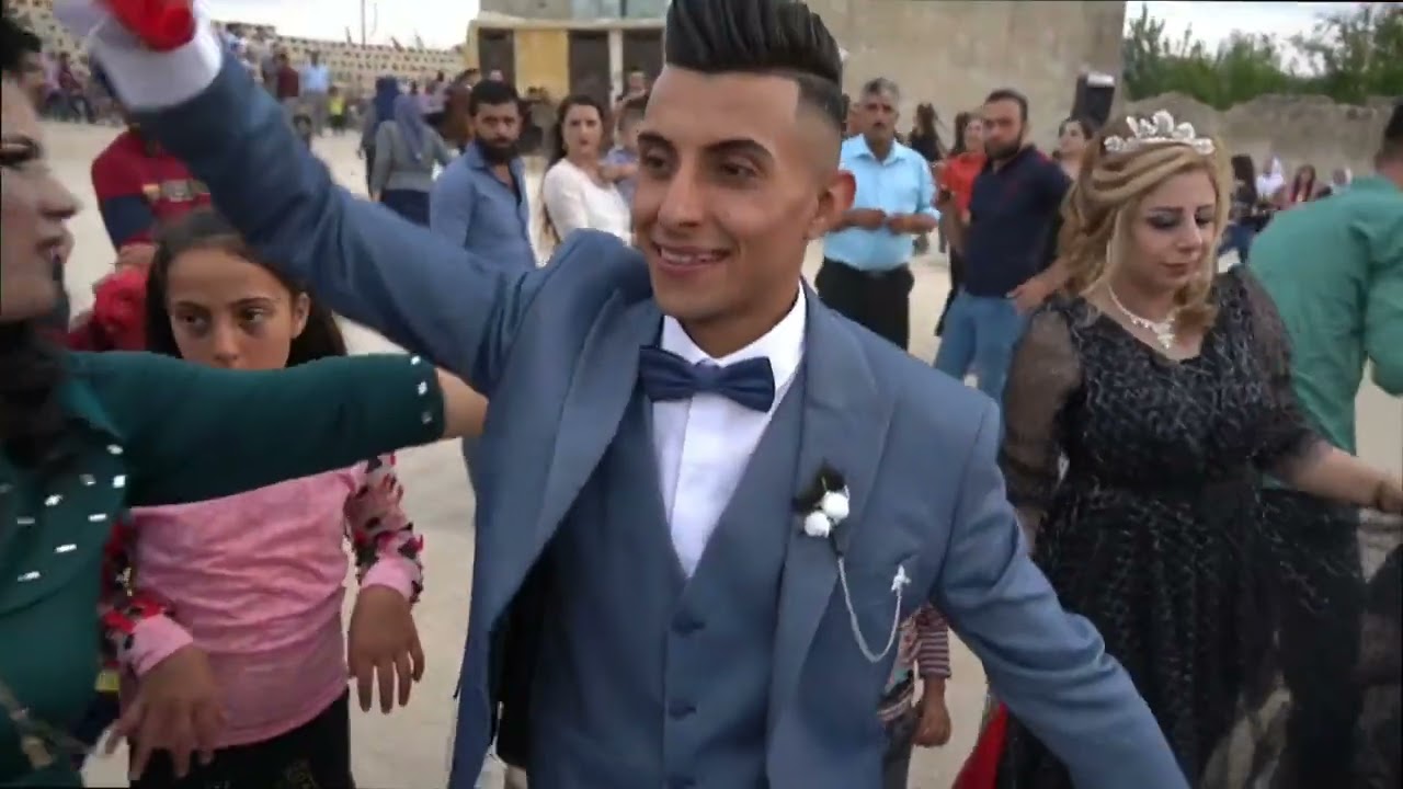 حفلة زفاف رامي وسلافا فلكلور وتراث فقرة حنه في ناحية راجو