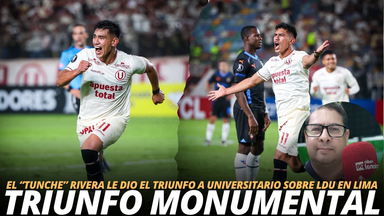 TRIUNFO MONUMENTAL DE UNIVERSITARIO SOBRE LDU | LA UCV DE PAOLO GUERRERO CAYÓ EN TRUJILLO