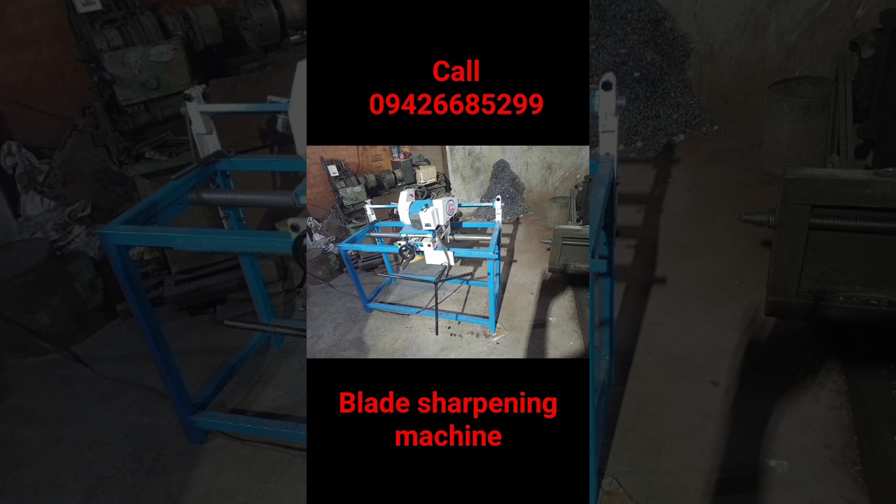 blade sharpening machine / blade grinding machine / 09426685299