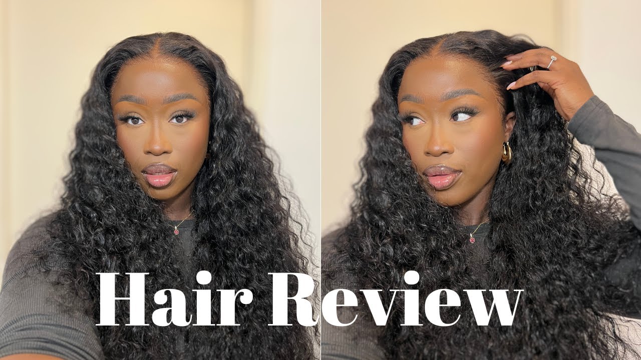 Hair Review: Asteria Hair Water Wave Wig Install- Débutant