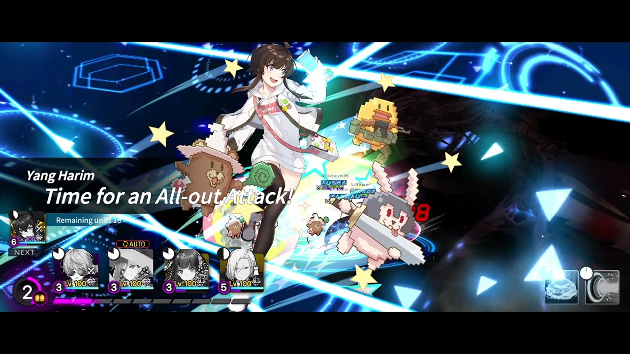 Level 120 Raid Boss vs Awakened Yoo Mina - Counter:Side