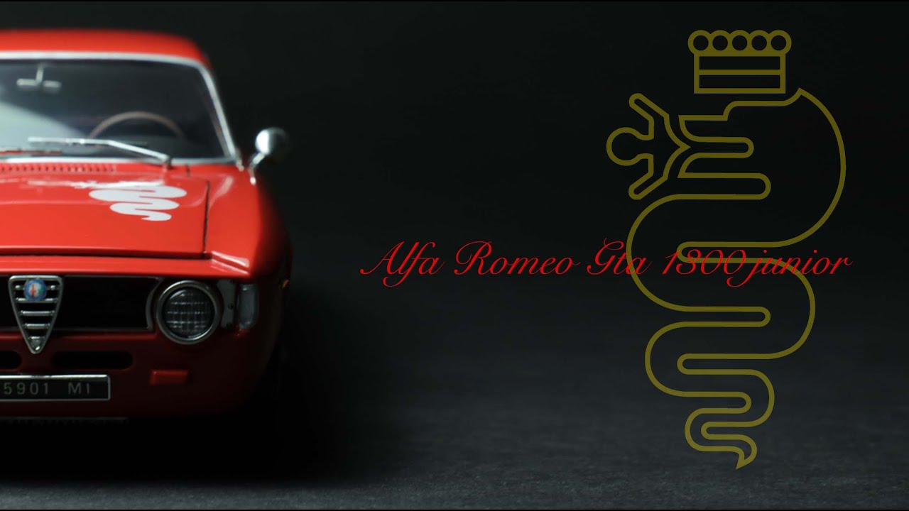 『模型時間』絕版GUNEZ 1/24 Alfa Romeo GTA 1300 Junior 製作 Step by step