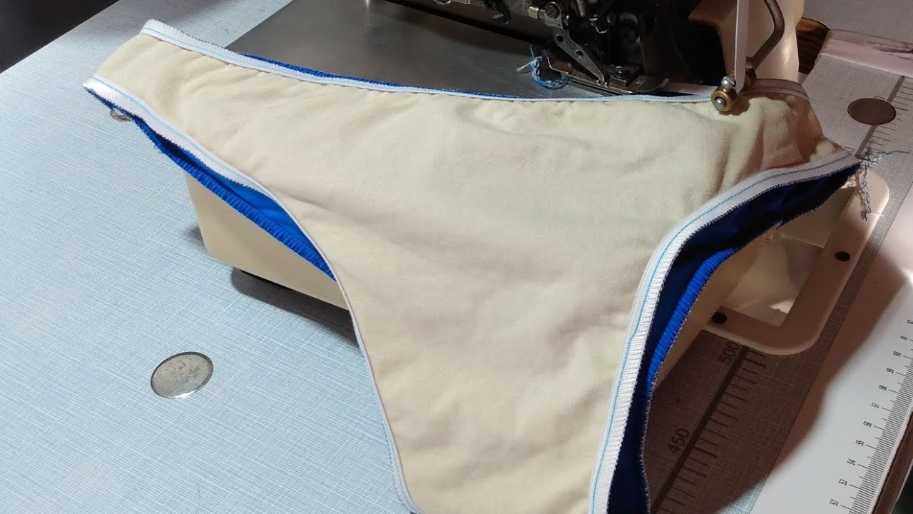 como passar elástico em calcinha biquíni fechada com aparelho