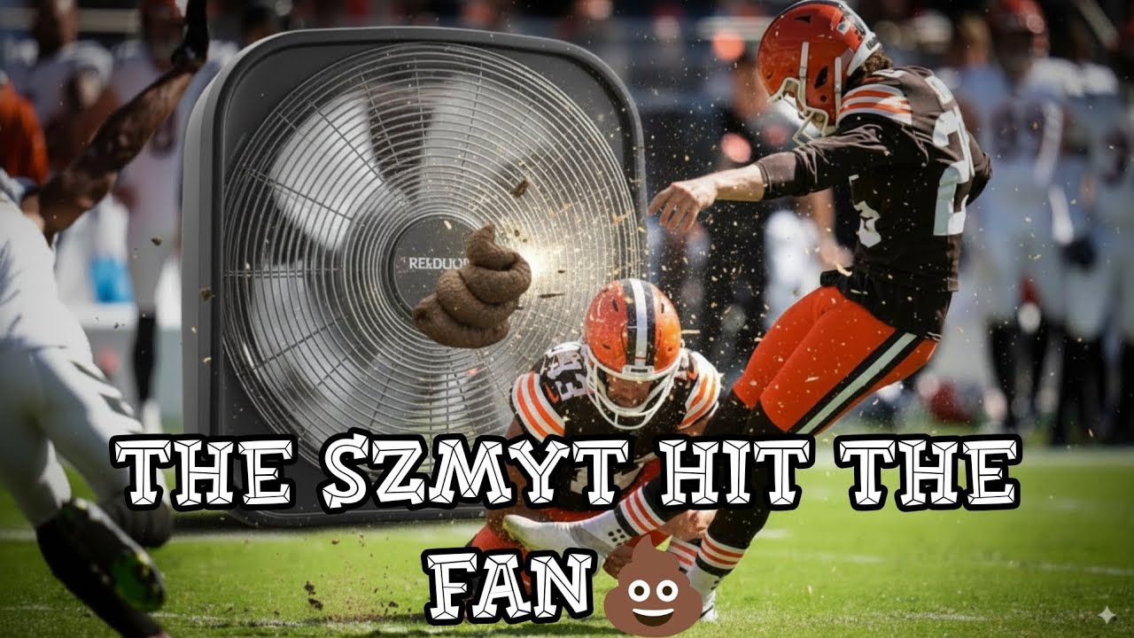 REACTION:The CLEVELAND BROWNS kicker crapped himself 