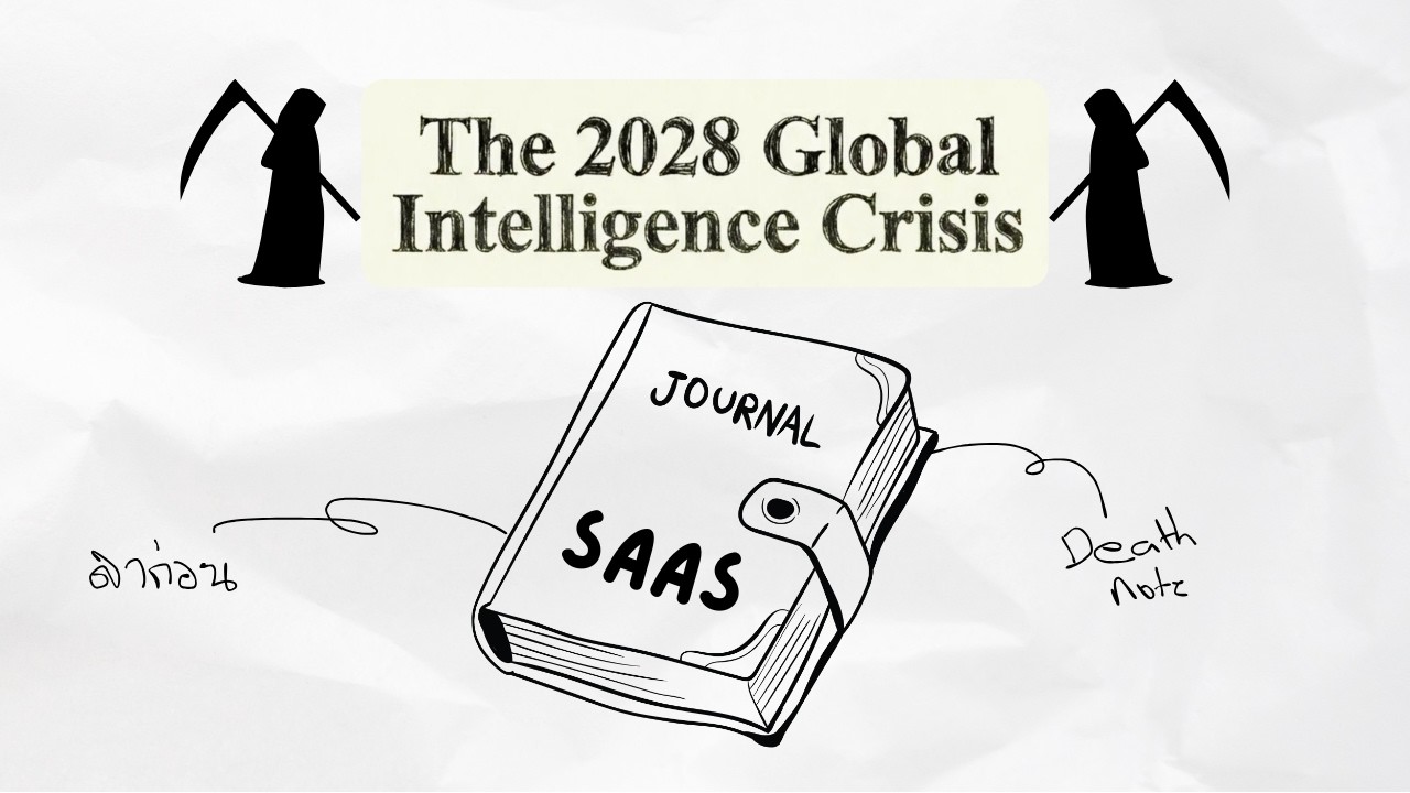 บทความเดียวแดงทั้งตลาด - CITRINI 2028 CRISIS
