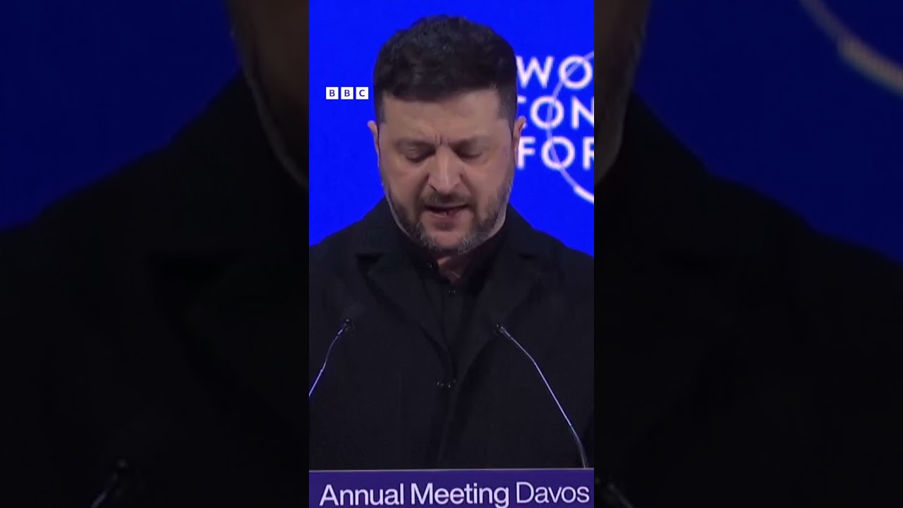 Що Зеленський сказав Європі? Аналіз кореспондента BBC #трамп #давос #новини #зеленський #shorts
