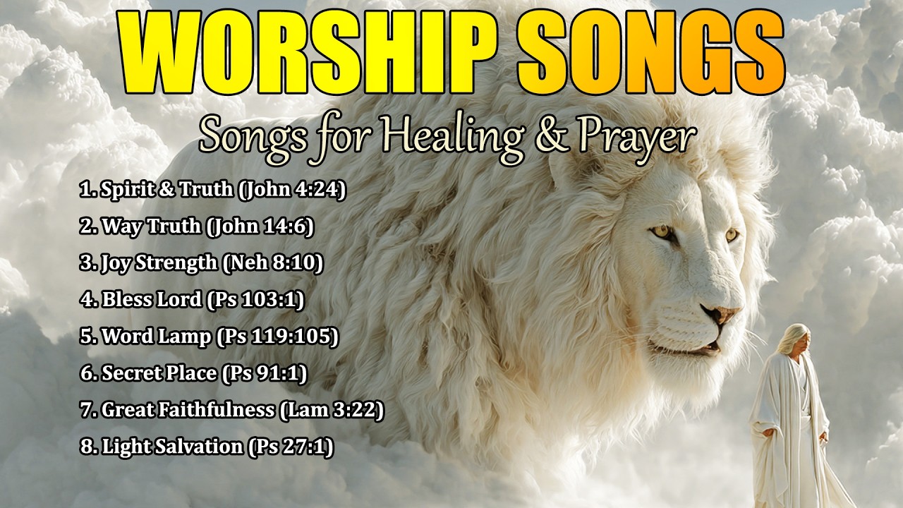 30+ Mins of Peaceful Bible Worship for Rest, Healing & Prayer | Psalms, John, Nehemiah
