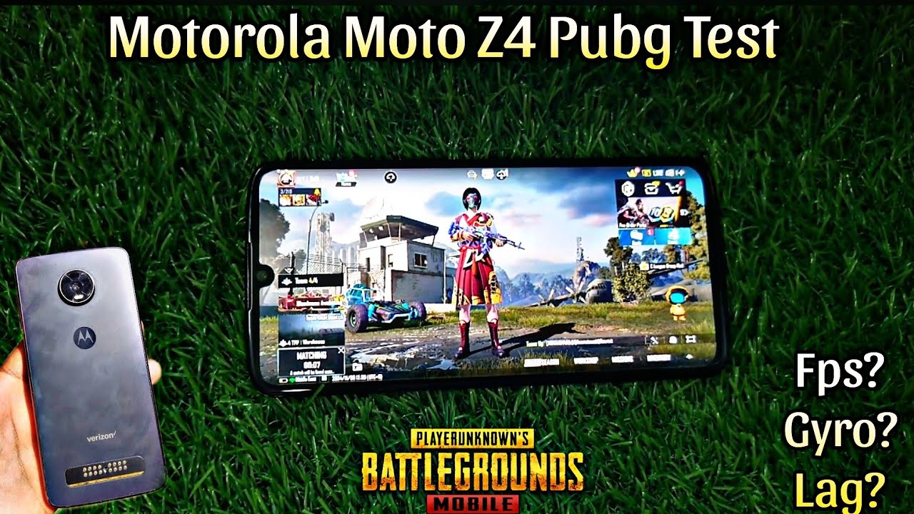 Motorola Moto Z4 Pubg Test | SD675 | pubg New update