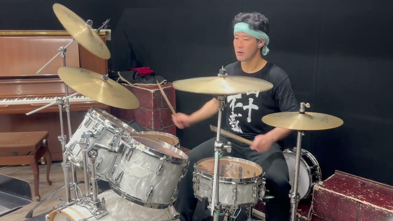 B・BLUE / BOØWY ｜43歳ドラム歴2年が本気で叩いてみた