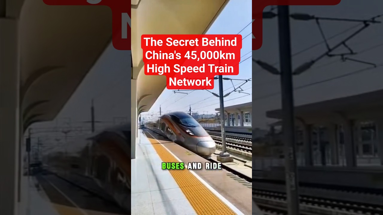 Why China's High-Speed Trains are  Faster Than Flights #Chinatrain