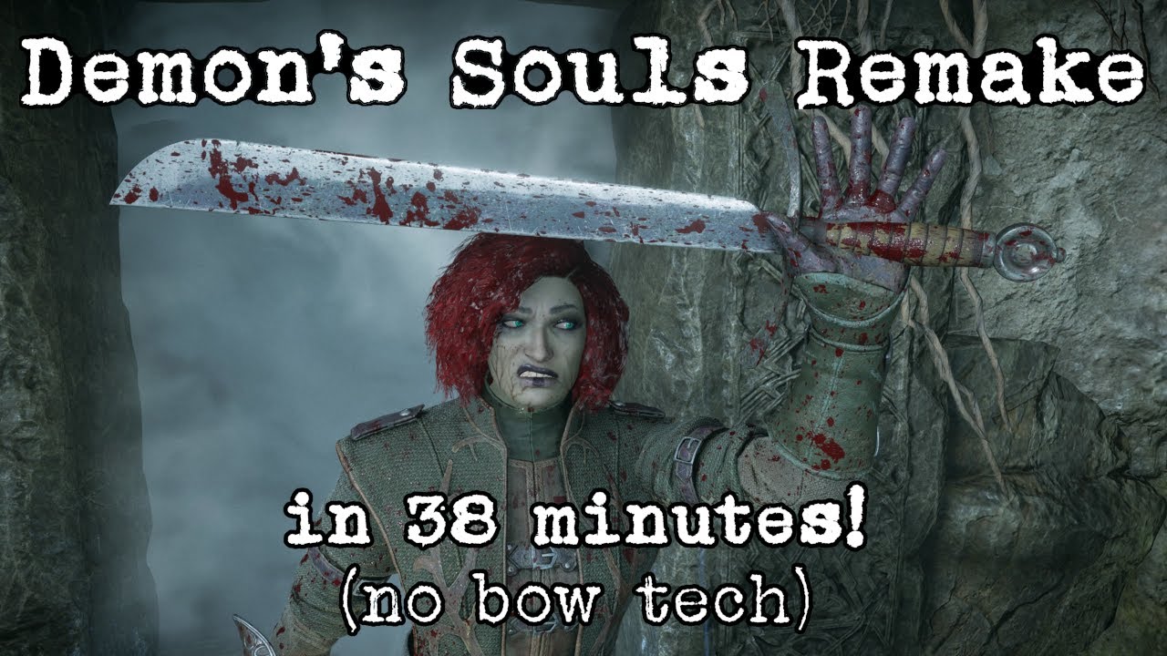Demon's Souls - No Bow Tech Speedrun in 38:19