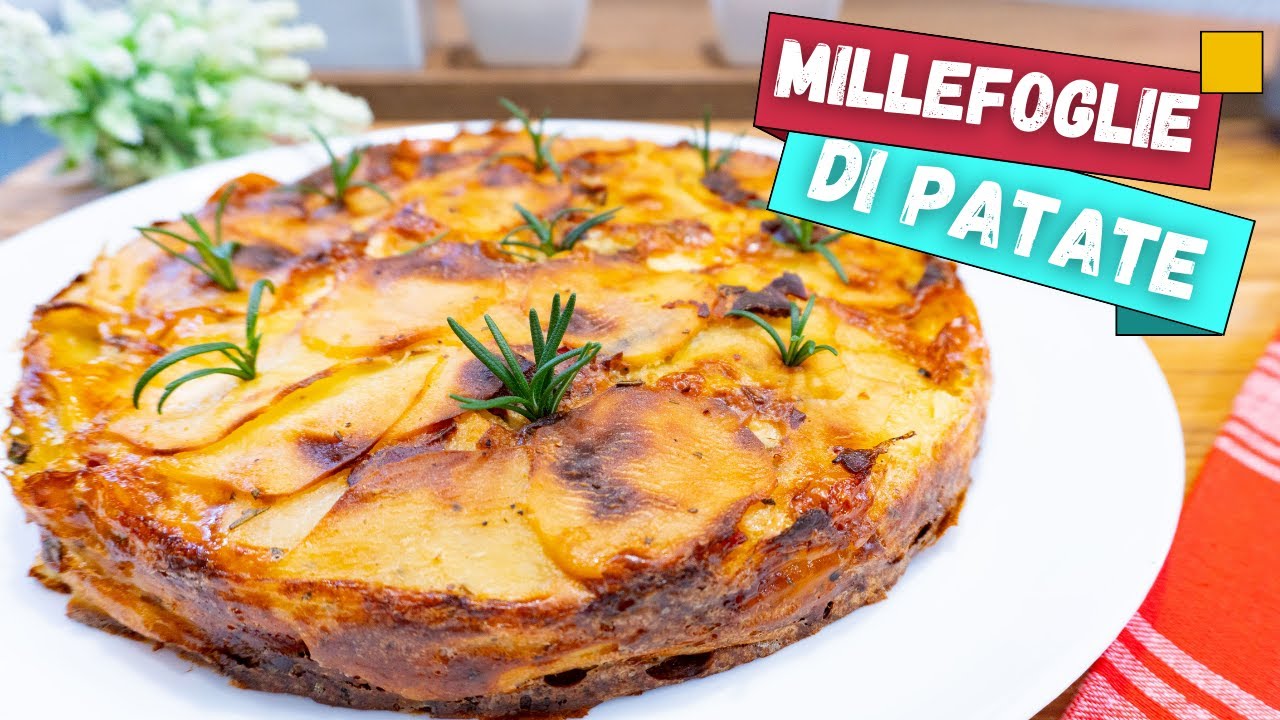 Torta millefoglie di patate al forno - SECONDI PIATTI