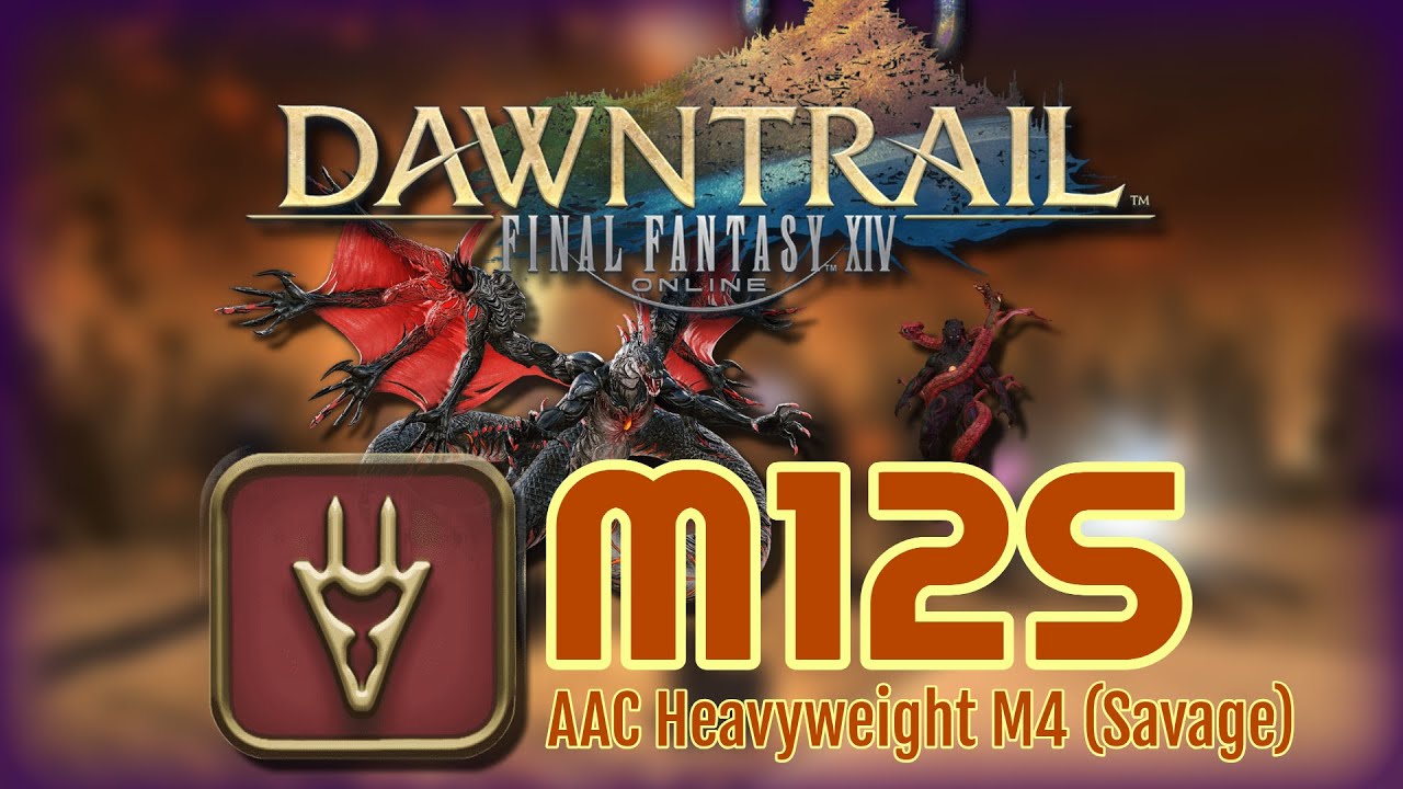 FFXIV: My First M12S Clear (P1 & P2) - Dragoon POV