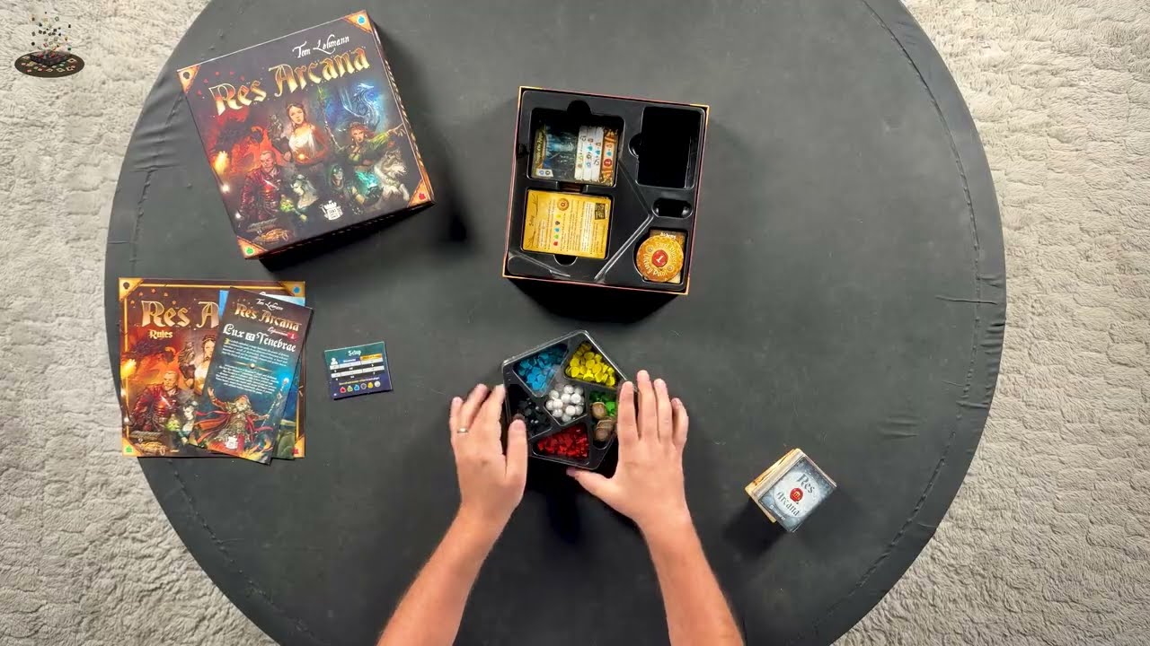 Res Arcana Reboxing Timelapse