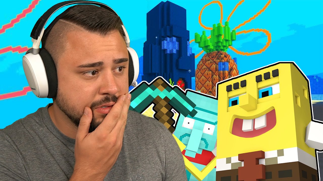 SUPER SCHÖNE SPONGEBOB MOD SPIELEN in MINECRAFT!