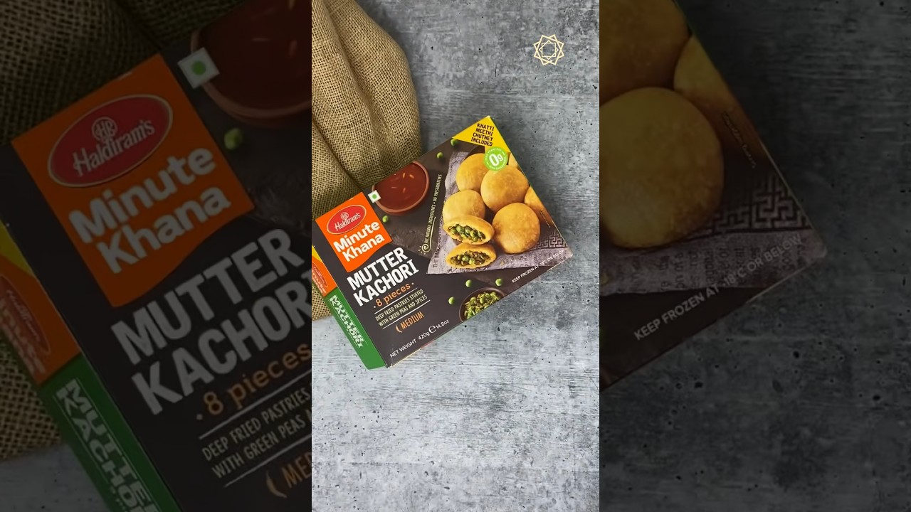 Haldiram&rsquo;s Mutter Kachori Review! #tastetest #kachori #indianstreetfood #snacks #haldirams