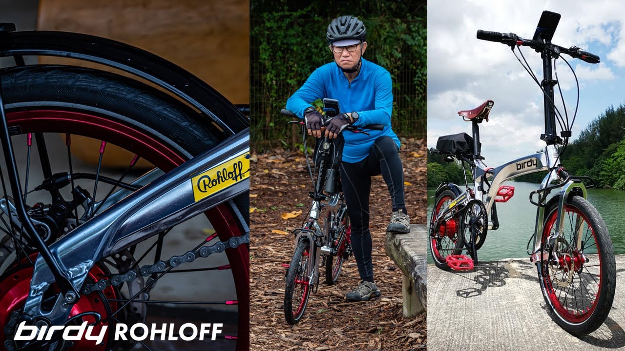 Uncle Steven and his BIRDY ROHLOFF Foldable Bike - The King of all Birdy bikes