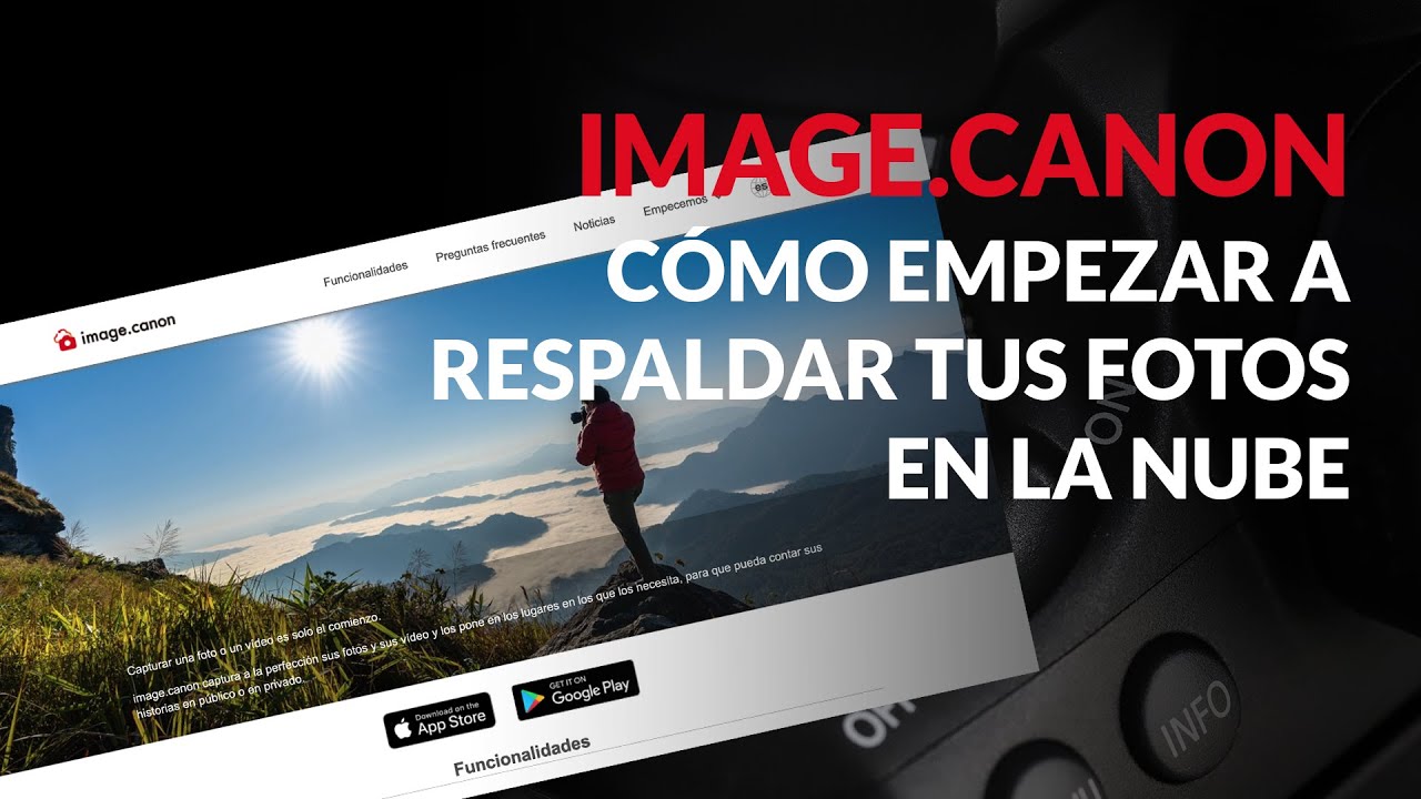 image.canon: Sincronizar de GRATIS tus fotos en la nube y hacer tu flujo de trabajo más rápido.