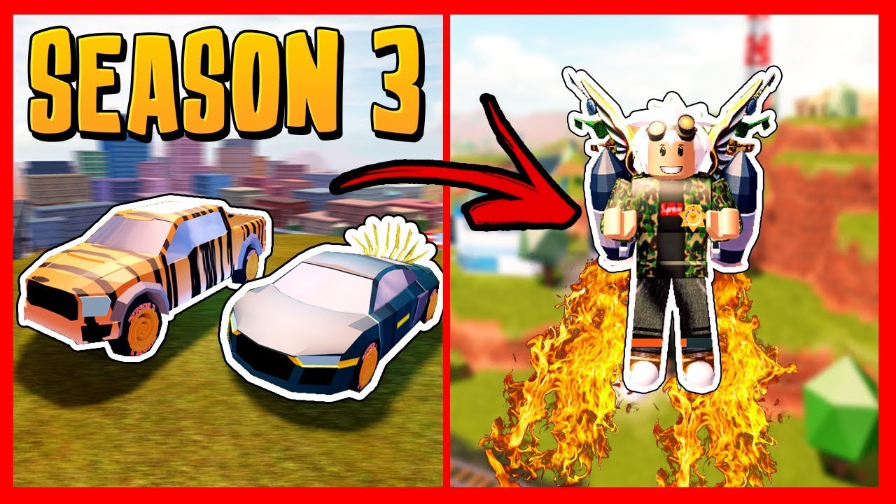 *SEASON 3* NUEVA ACTUALIZACION de JAILBREAK | JETPACKS, AUDI R8 Y RAPTOR - Roblox