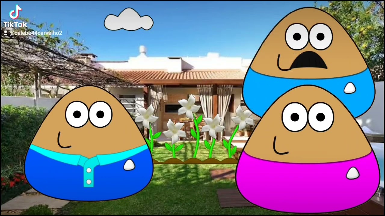 Pou Em | o Pou Virou YouTube e Apanhou
