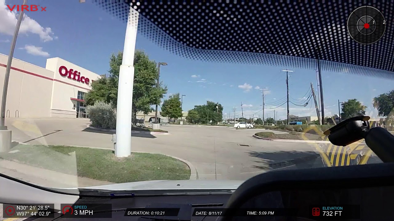 Garmin VIRB X as Dashcam
