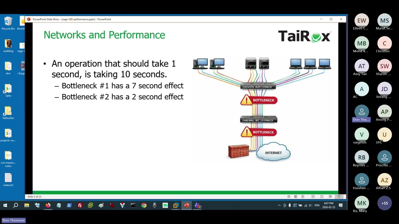 How to Improve Sage 300 Performance | TaiRox Webinar