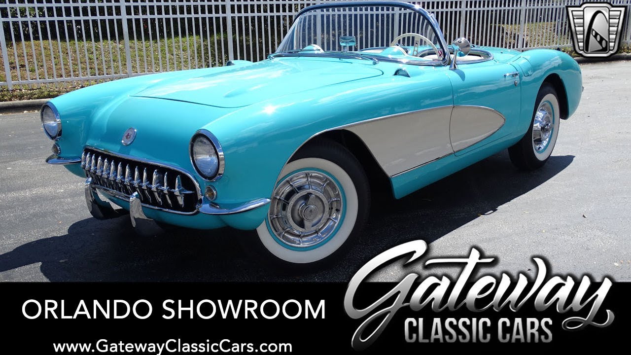 1957 Chevrolet Corvette Hardtop Convertible For Sale Gateway Classic Cars Orlando #1634