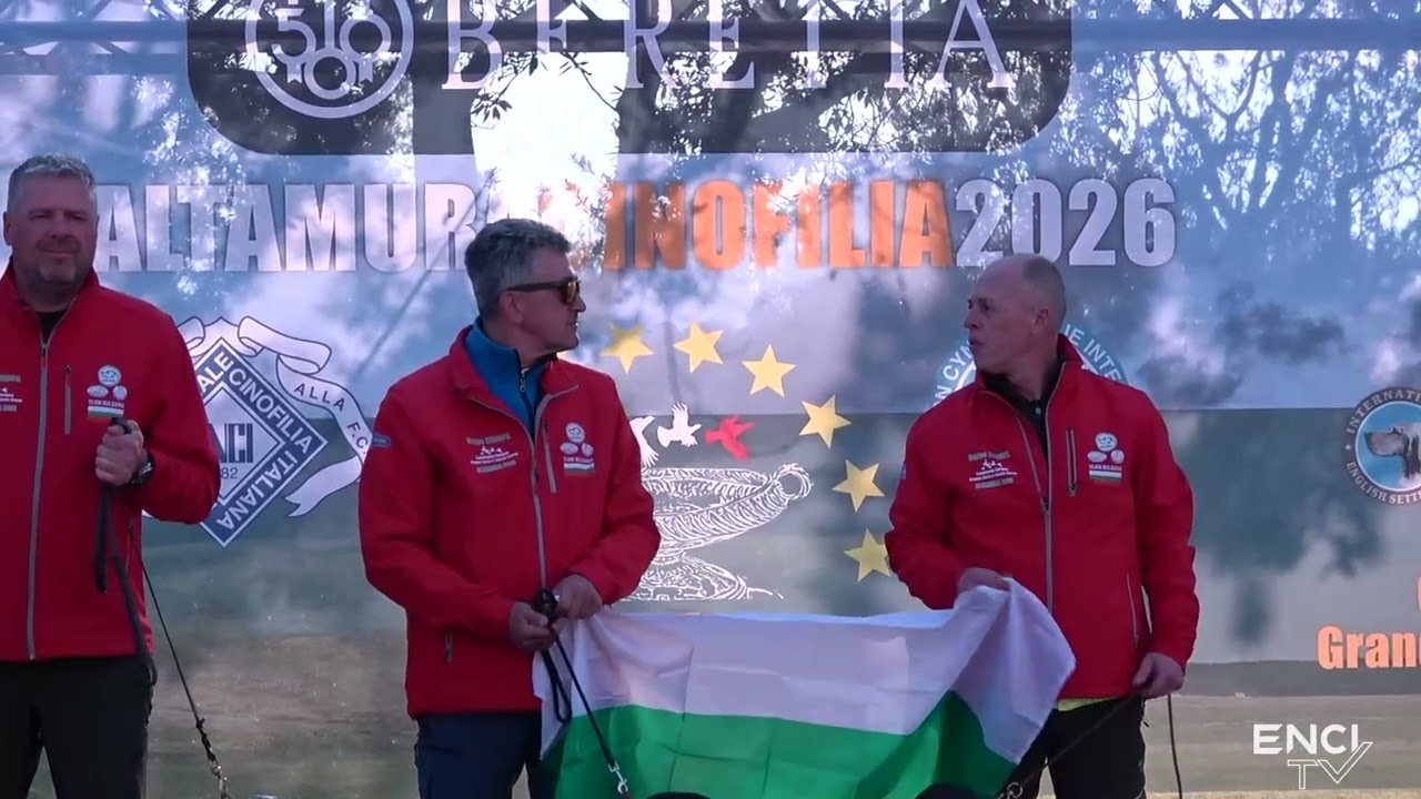ALTAMURA 2026 - COPPA EUROPA INGLESI - PRESENTAZIONE SQUADRE
