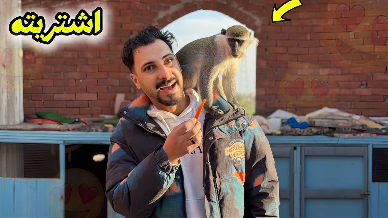 اشتريت حيونات جديد وهربيه في المزرعه 😍