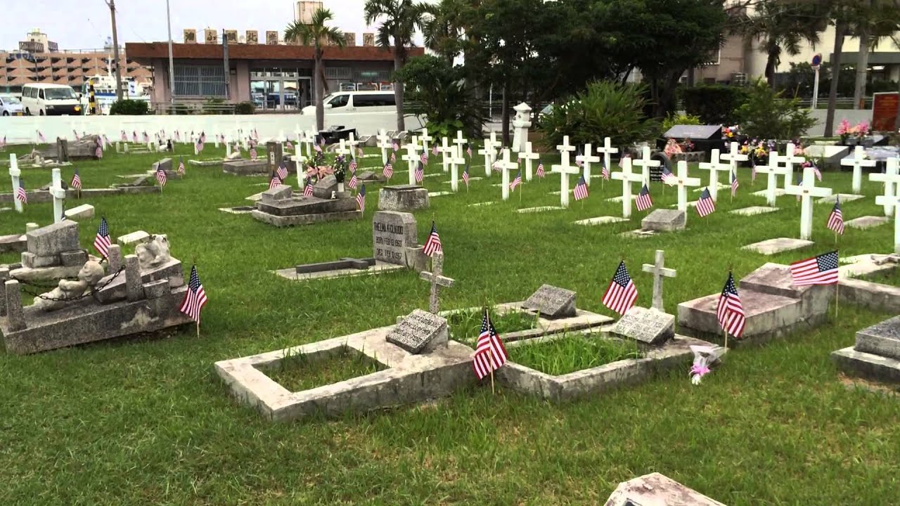 The Tomari International Cemetery  Memorialday 25　May　2015.
