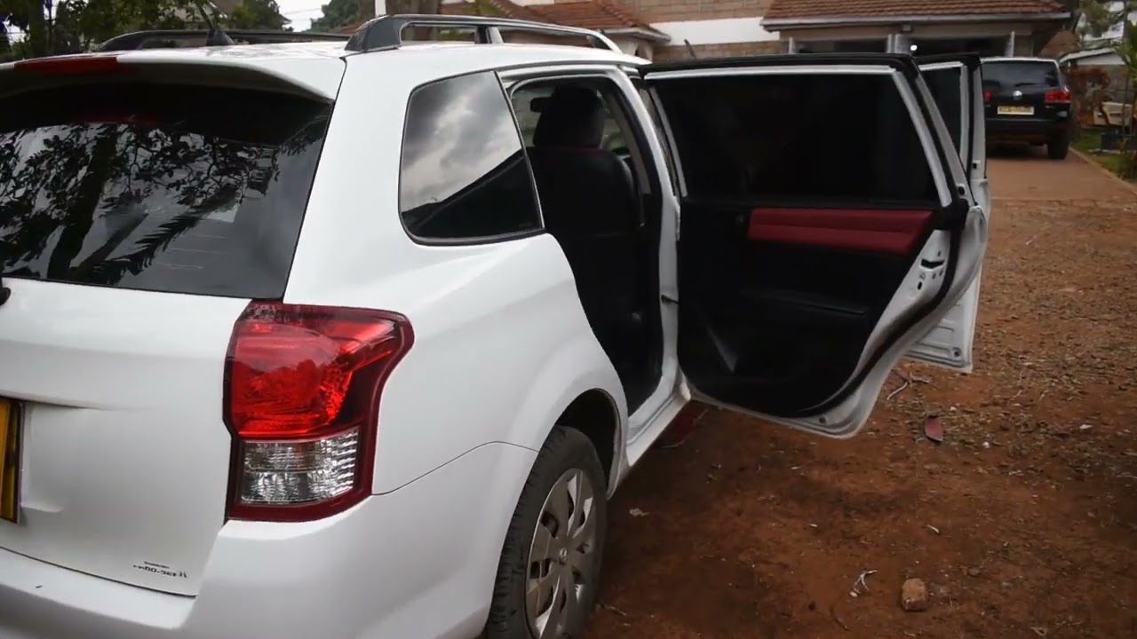 car leather upgrade stitching, Toyota fielder