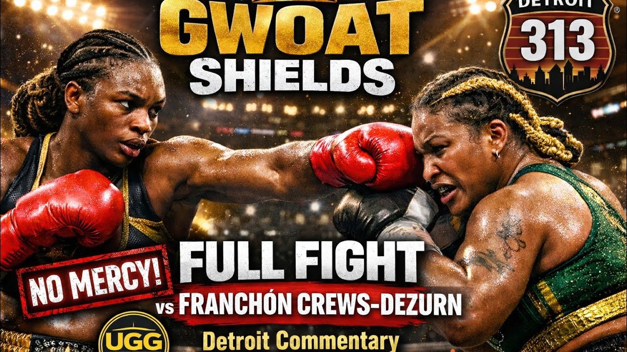 Claressa Shields vs. FRANCHON CREWS GWOAT TIME FULL